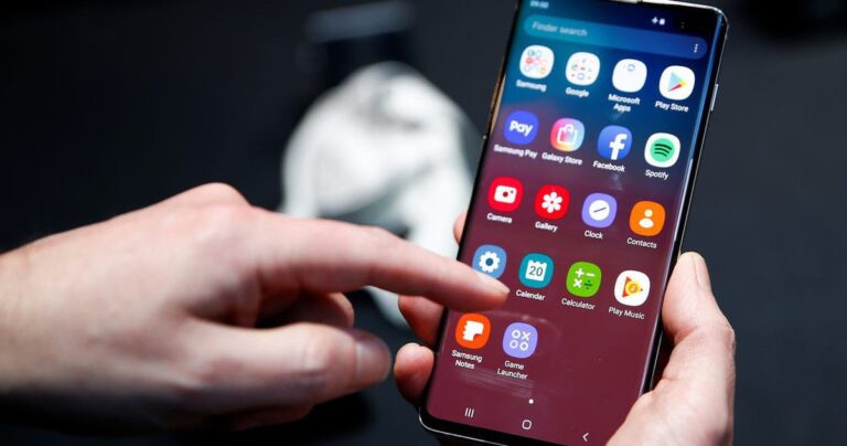 Biểu tượng Android Pulse hiển thị trong danh sách ứng dụng trên điện thoại Android