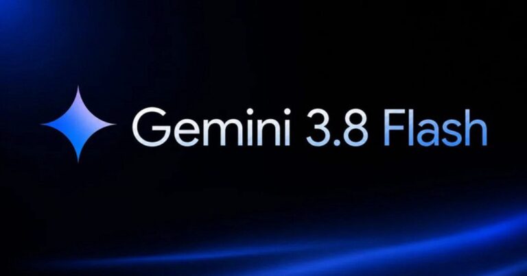 Giao diện giới thiệu mô hình Gemini 3.8 Flash của Google