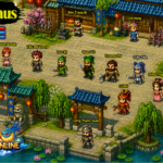 Nhân vật chibi trong TS Online xuất hiện giữa bối cảnh Tam Quốc