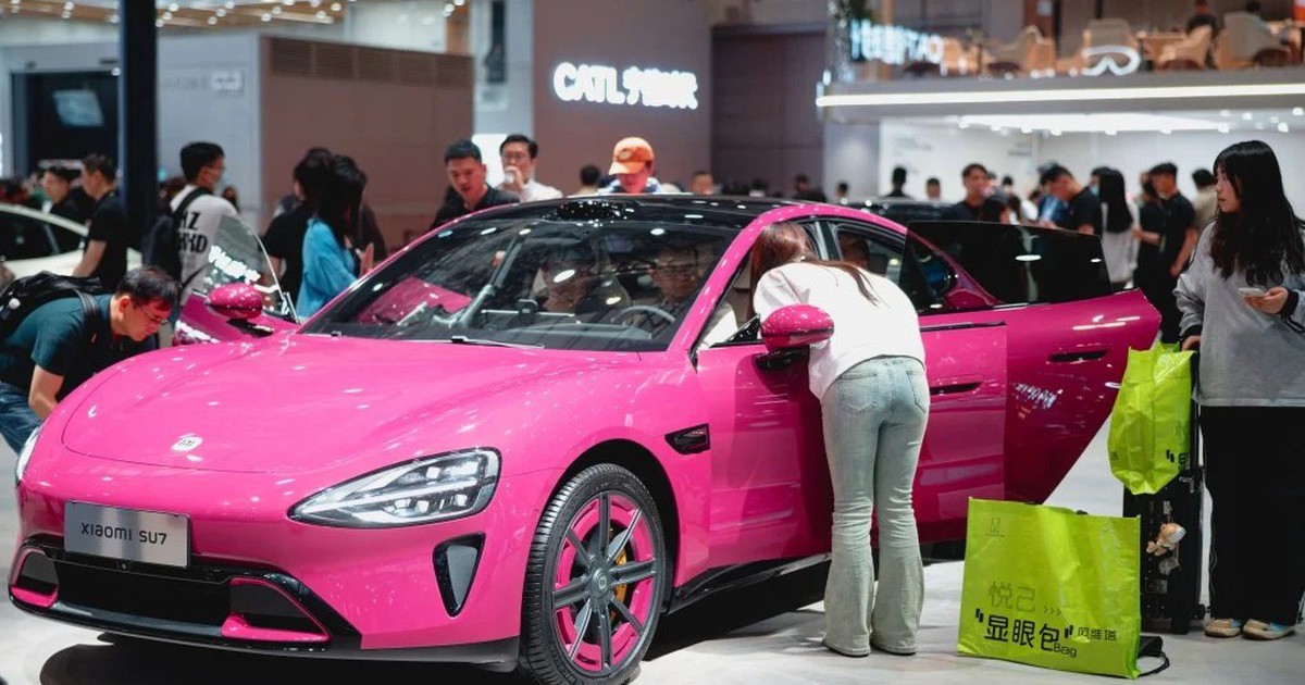 Mẫu ô tô điện Trung Quốc xuất hiện trong bối cảnh ngành xe tăng cường kiểm soát công nghệ