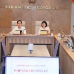Đại diện Bộ Khoa học và Công nghệ thông tin về Giải thưởng Make in Viet Nam 2026 tại họp báo