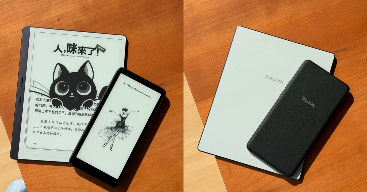 Áp phích giới thiệu máy đọc sách mini iReader Tango 2S