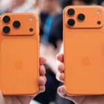 Mặt trước và mặt sau của iPhone 17 Pro Max trong hình ảnh giới thiệu sản phẩm