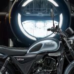 Suzuki GN160 với kiểu dáng xe côn tay cổ điển
