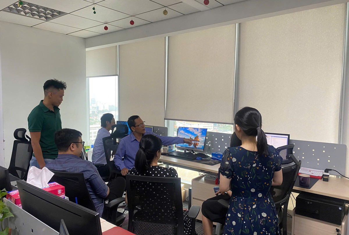 Giao diện phần mềm quản lý hồ sơ điện tử eDoc dành cho các cơ sở giáo dục