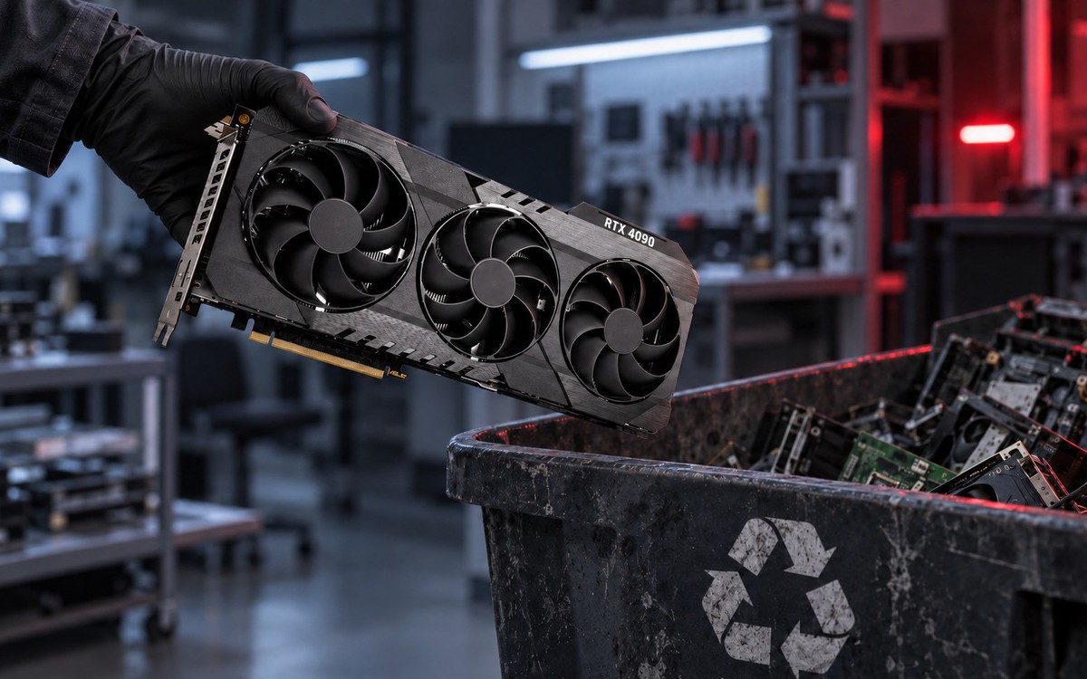 Ảnh chụp màn hình bài đăng của người dùng về quá trình bảo hành RTX 4090