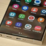 Giao diện công cụ Quick Measure trên điện thoại Galaxy