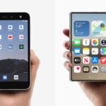 iPhone Duo và Surface Duo mở ra với thiết kế dạng sổ
