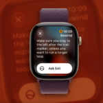 Apple Watch hiển thị tính năng Audio Intelligence trong bối cảnh giới thiệu sản phẩm