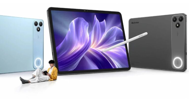 Mặt lưng Blackview Zeno 6 Pro với cụm camera hình chữ nhật lớn