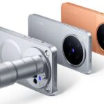 Ba mẫu điện thoại Vivo X500, X500 Pro và X500 Pro Max đặt cạnh nhau