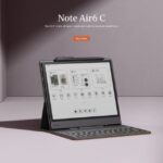 Boox Note Air6 C với màn hình màu 10,3 inch và thân máy mỏng