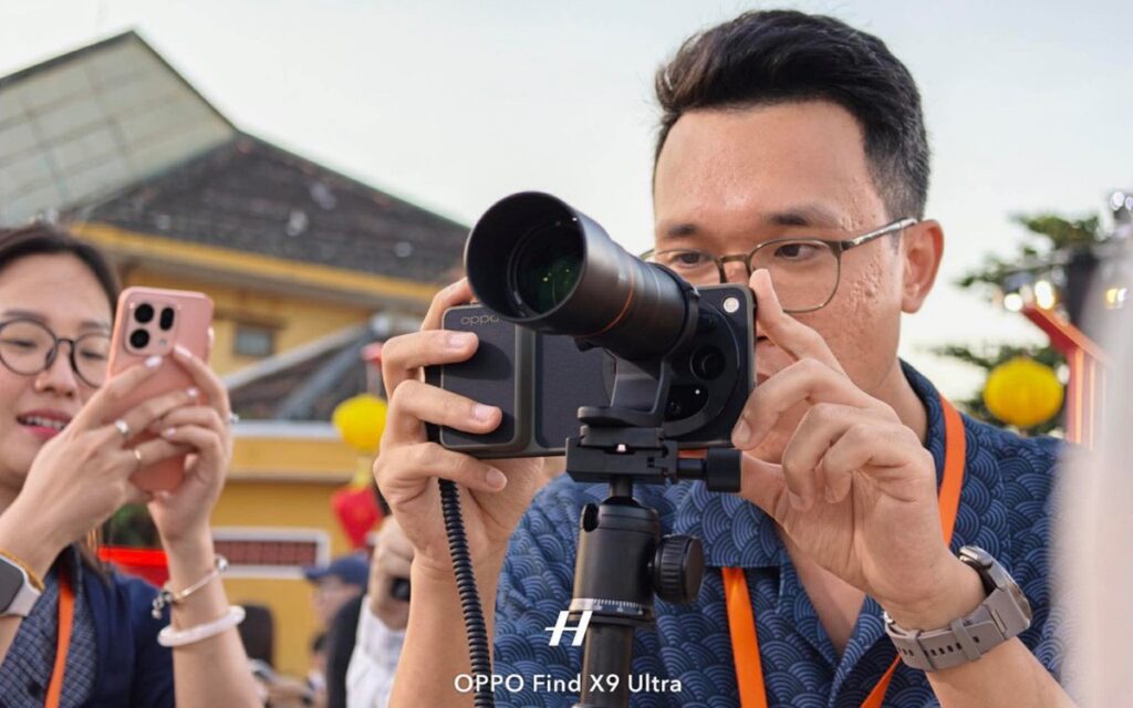 OPPO Find X9 Ultra với cụm camera Hasselblad nổi bật ở mặt lưng