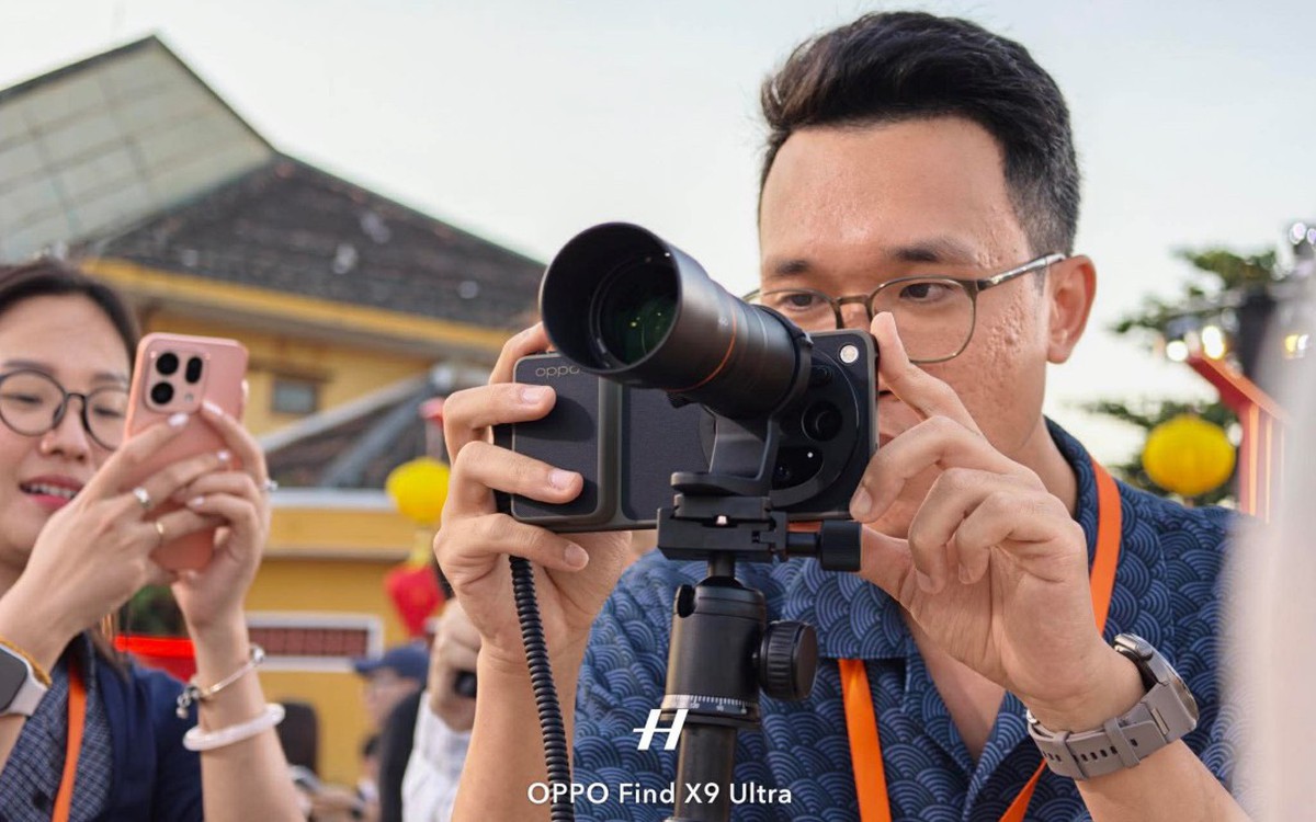 OPPO Find X9 Ultra với cụm camera Hasselblad nổi bật ở mặt lưng