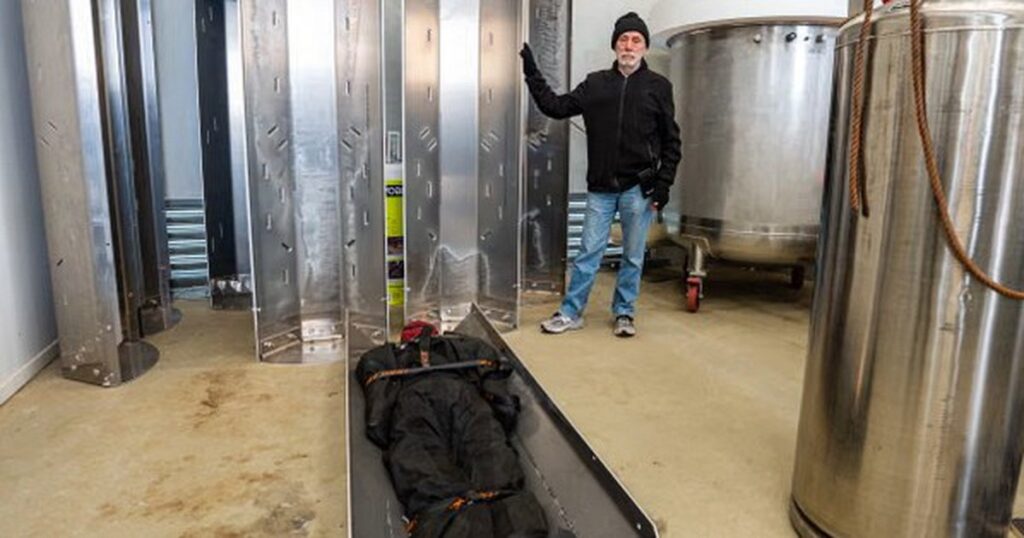Nhà kho của Southern Cryonics tại Holbrook, bang New South Wales, Australia