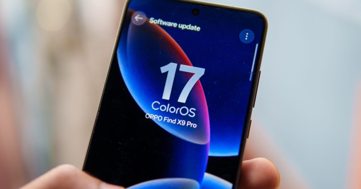 Đại diện OPPO giới thiệu ColorOS 17 tại hội nghị dành cho nhà phát triển ở Trung Quốc