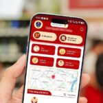 Giao diện ứng dụng VNeTraffic với mục tra cứu thông tin vi phạm giao thông