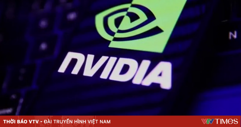Logo Nvidia trong bối cảnh công nghệ chip và trí tuệ nhân tạo
