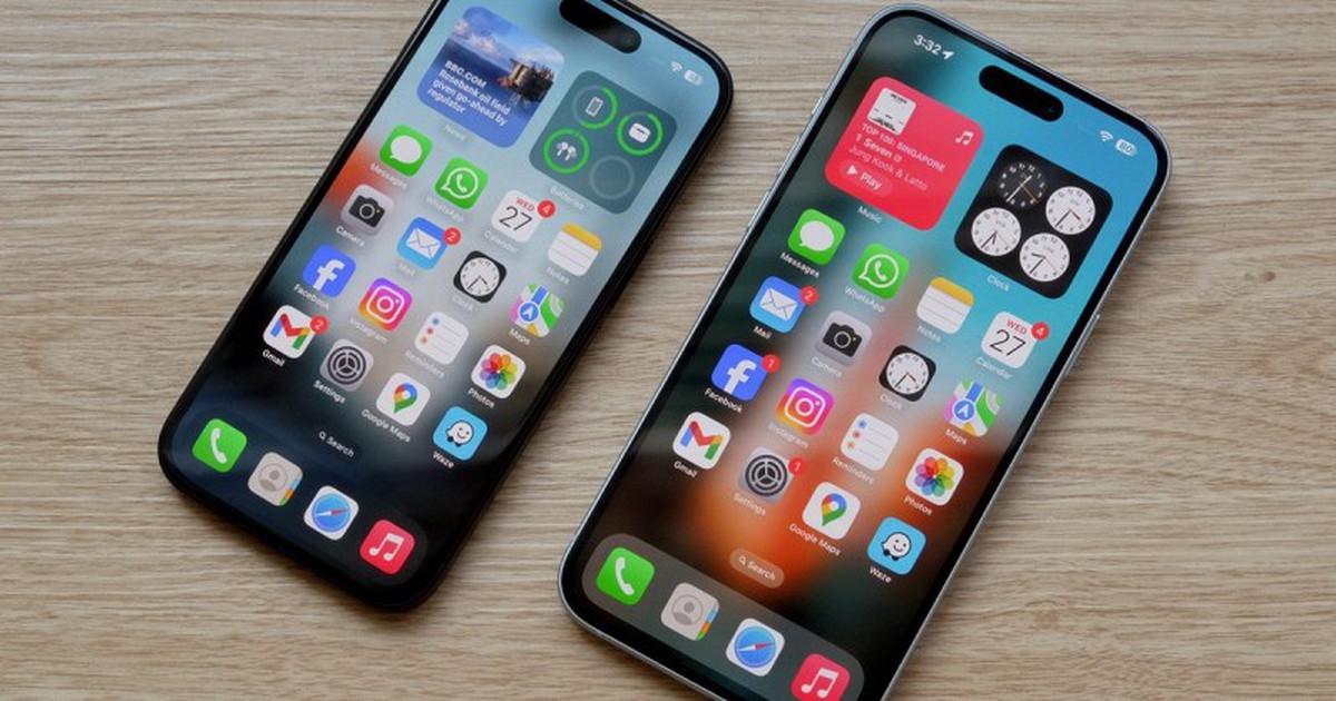 iPhone đời cũ hiển thị màn hình cập nhật iOS 27 trong phần Cài đặt