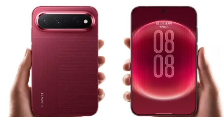 Huawei Pura X View với màn hình rộng và thân máy mỏng