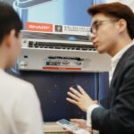 Không gian trưng bày các thiết bị gia dụng Sharp tại Better Lab