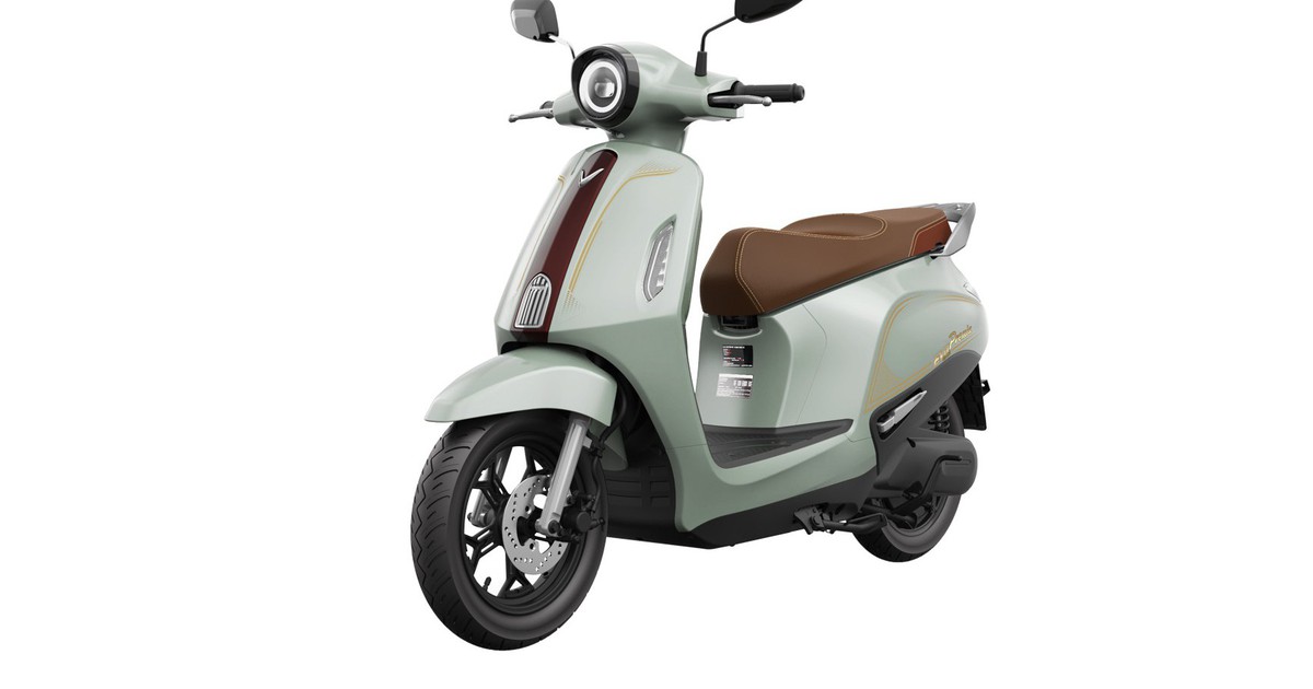 Xe máy điện VinFast Evo Grand II với thiết kế đầu xe mới