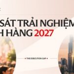 Đại diện các đơn vị giới thiệu báo cáo trải nghiệm khách hàng Việt Nam 2027