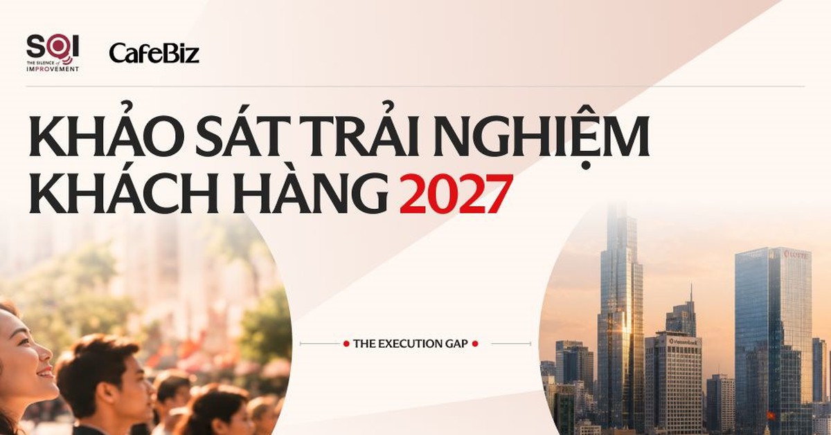 Đại diện các đơn vị giới thiệu báo cáo trải nghiệm khách hàng Việt Nam 2027