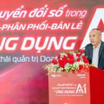 Đại diện doanh nghiệp trao đổi tại hội thảo về AI và chuyển đổi số