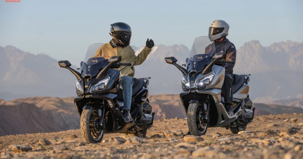 Cyclone RT450 xuất hiện tại triển lãm mô tô ở Trùng Khánh