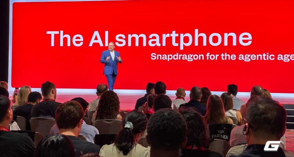 Lãnh đạo Qualcomm phát biểu tại sự kiện Snapdragon Summit 2026