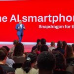 Lãnh đạo Qualcomm phát biểu tại sự kiện Snapdragon Summit 2026