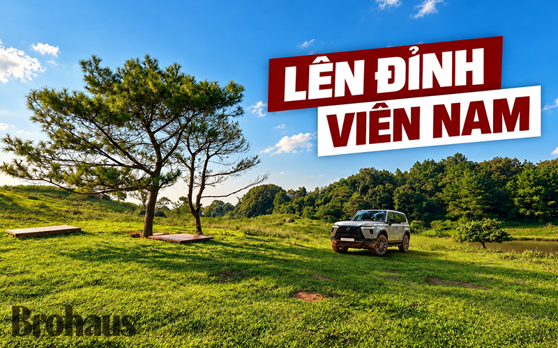Chiếc SUV trên hành trình đi Viên Nam trong ngày