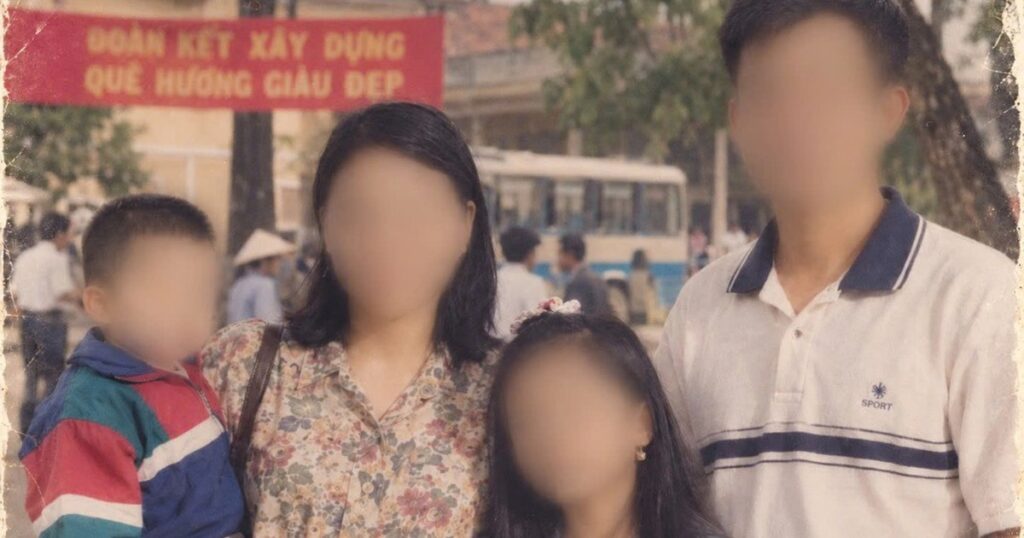 Hình ảnh mô phỏng trào lưu tạo ảnh chân dung AI theo phong cách thập niên 80