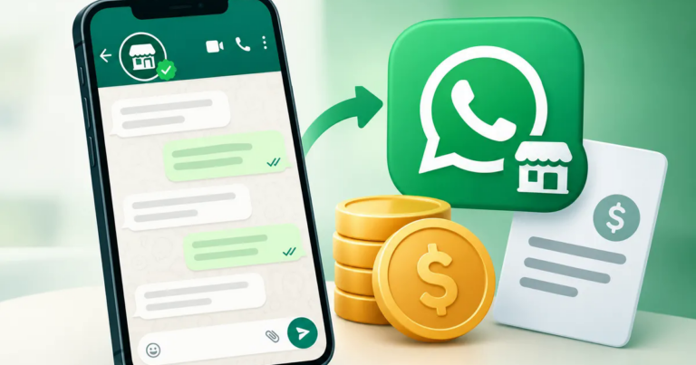 Giao diện trò chuyện WhatsApp Business dùng để hỗ trợ khách hàng