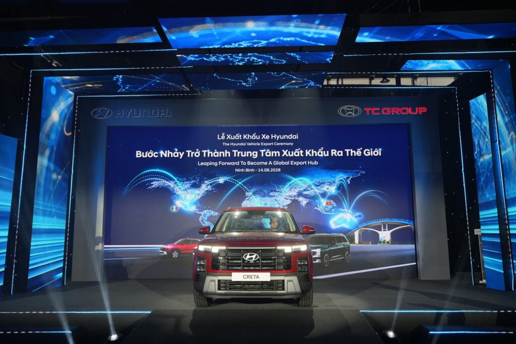 Xe Hyundai Creta lắp ráp tại Việt Nam chuẩn bị được xuất khẩu