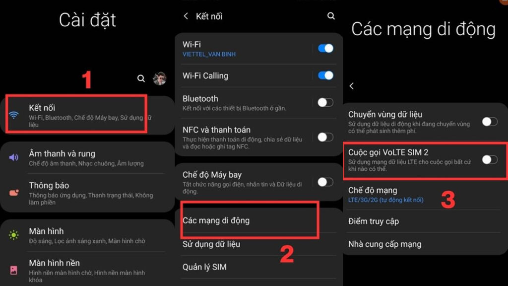 SIM di động và điện thoại được kiểm tra tại điểm giao dịch nhà mạng