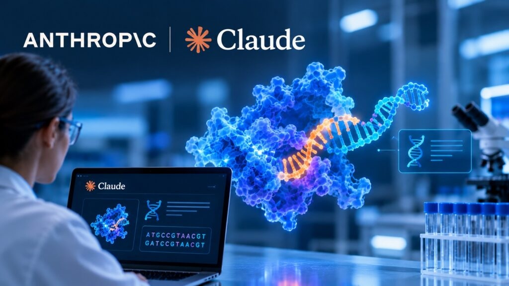 Hình minh họa enzyme phiên mã ngược bên cạnh chuỗi DNA