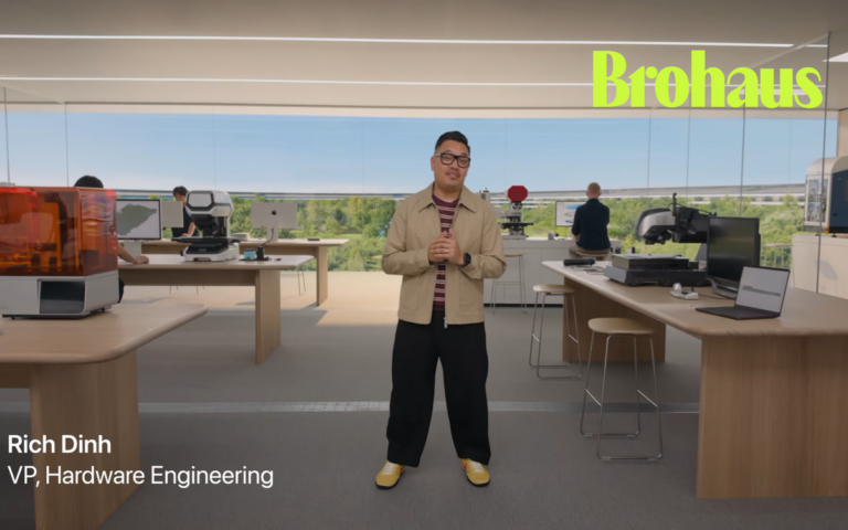 Richard Dinh xuất hiện trong buổi livestream giới thiệu iPhone mới của Apple