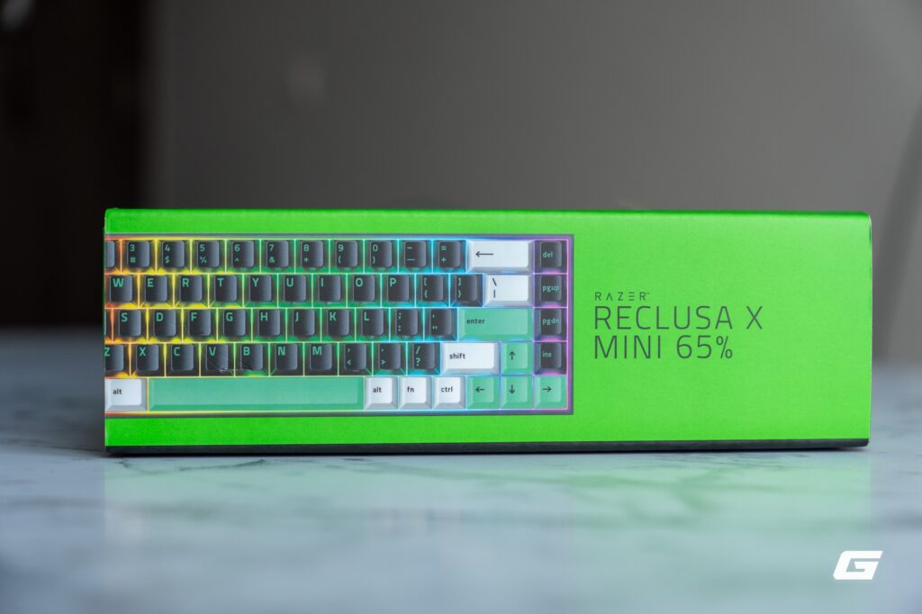 Switch Orange Tactile Gen-3 bên trong Razer Reclusa X Mini 65%