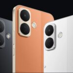 POCO X8 hiển thị mặt trước với màn hình lớn