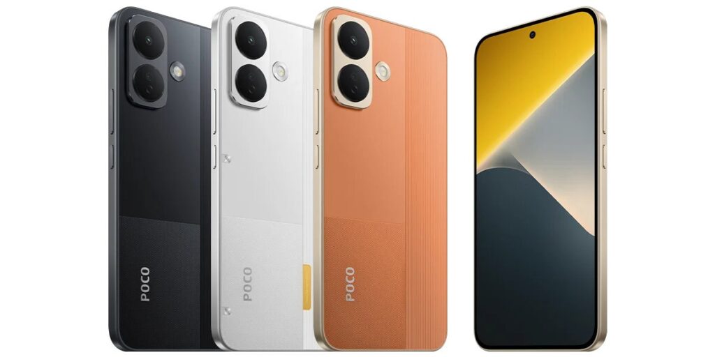 Mặt sau POCO X8 với cụm camera kép