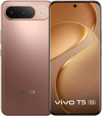 Mặt lưng vivo T5 5G trong phiên bản màu Royal Bronze