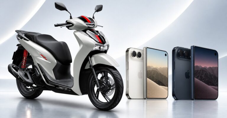 Điện thoại iPhone Duo mở ra với màn hình gập kích thước lớn