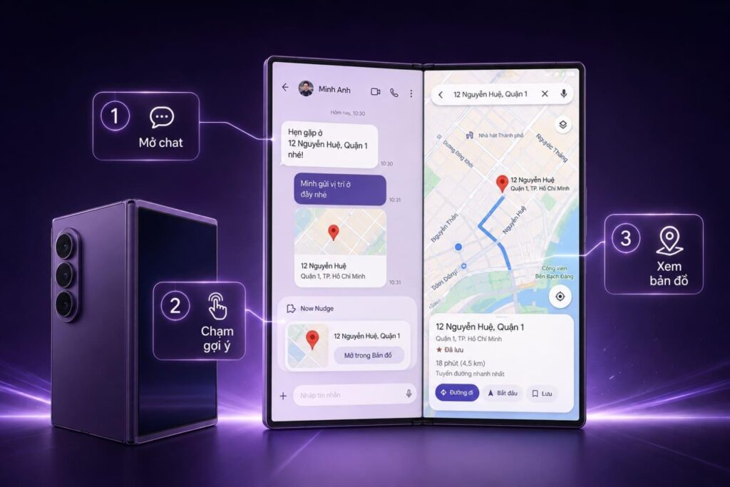 Giao diện chỉnh sửa ảnh bằng câu lệnh trên smartphone