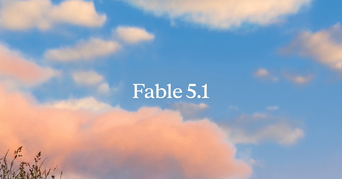 Giao diện chọn mô hình Claude Fable 5.1 trên nền tảng Claude.ai