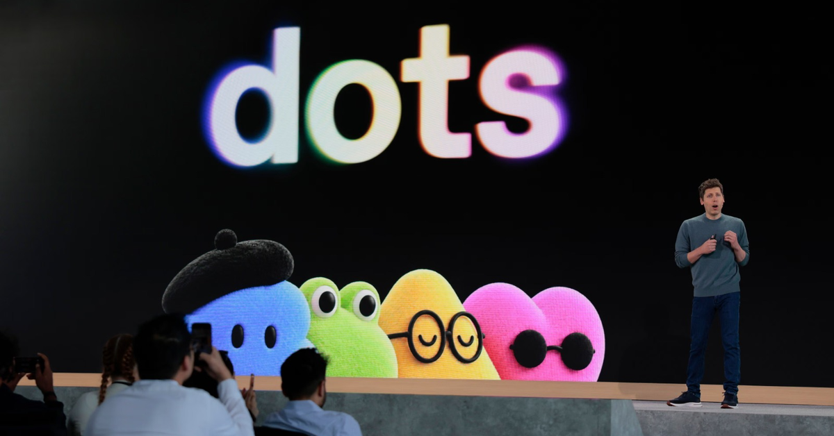 Sam Altman giới thiệu Dots tại sự kiện DevDay 2026