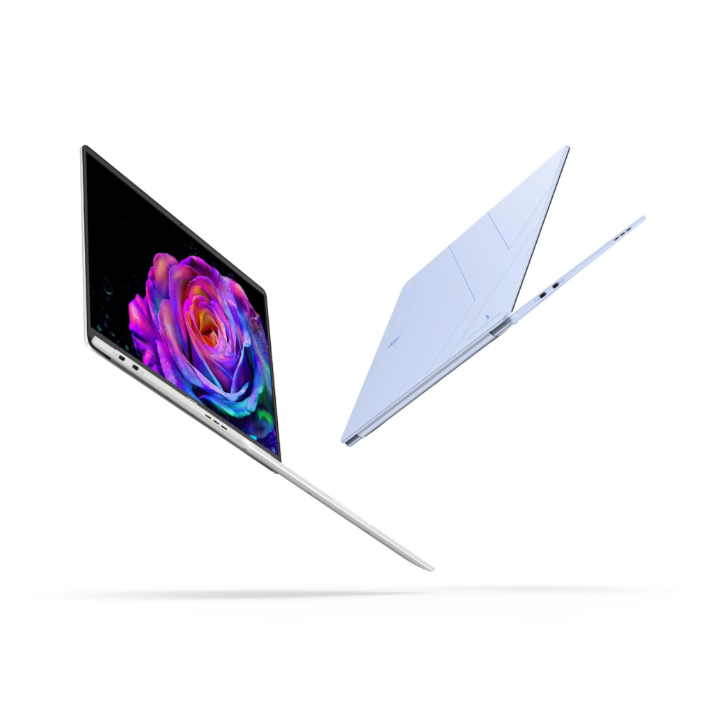 Thân máy Acer Swift Blade 14 sử dụng vật liệu sợi carbon và hợp kim magie-nhôm