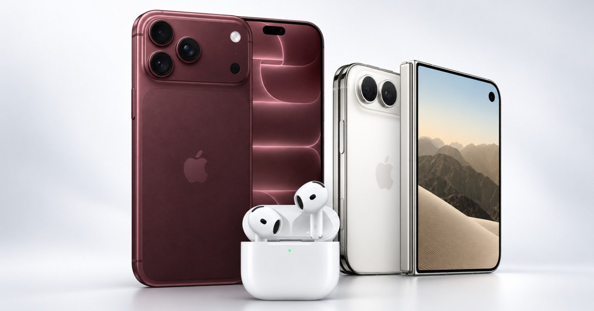 iPhone 18 Pro và iPhone 18 Pro Max đặt cạnh nhau với màn hình hiển thị