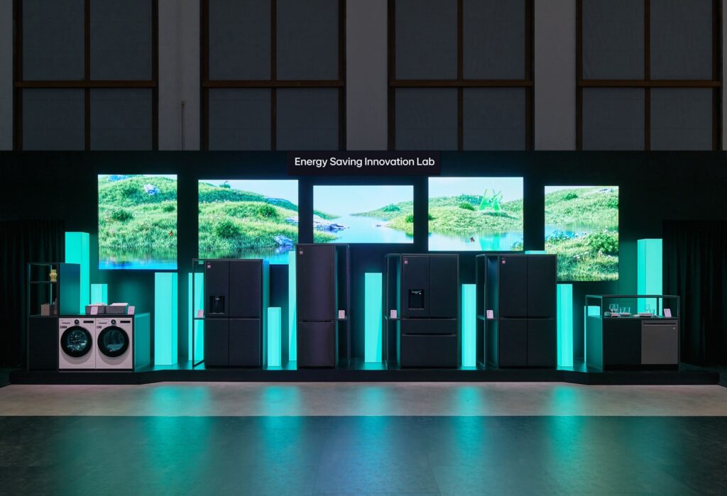 Thiết bị giặt sấy LG được giới thiệu với thiết kế tối ưu diện tích